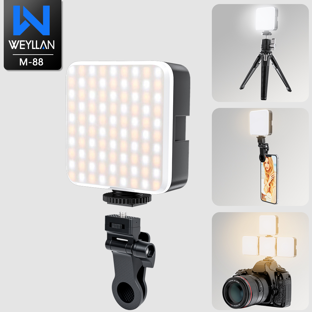 WEYLLAN M-88 2000mAh LED Video - Photography Lighting Brands recension och pris