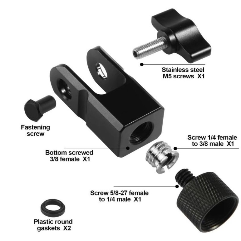 DT76 Microphone Adapter 3/8-In - Boom Arm Stand recension och pris