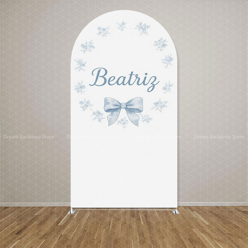 Custom Name Light Blue Bow Flo - Photography Lighting Name recension och pris