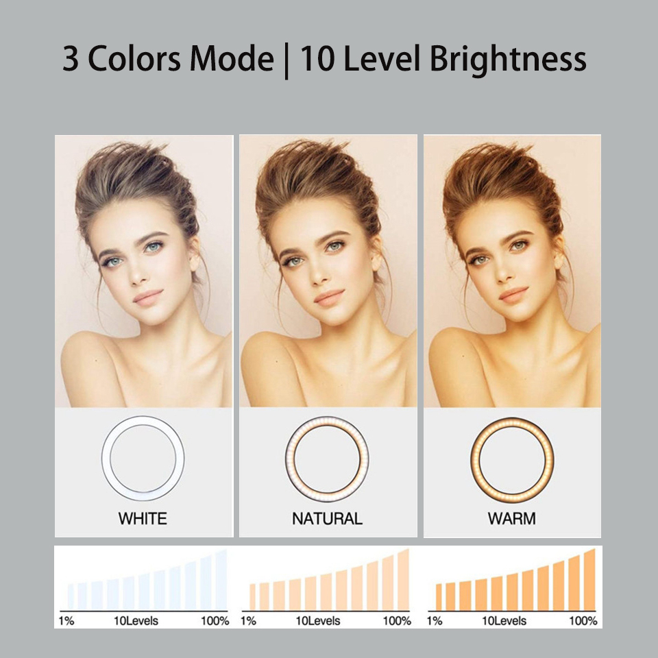 6inch Ring Light with Tripod L - Photography Lighting Overhead recension och pris