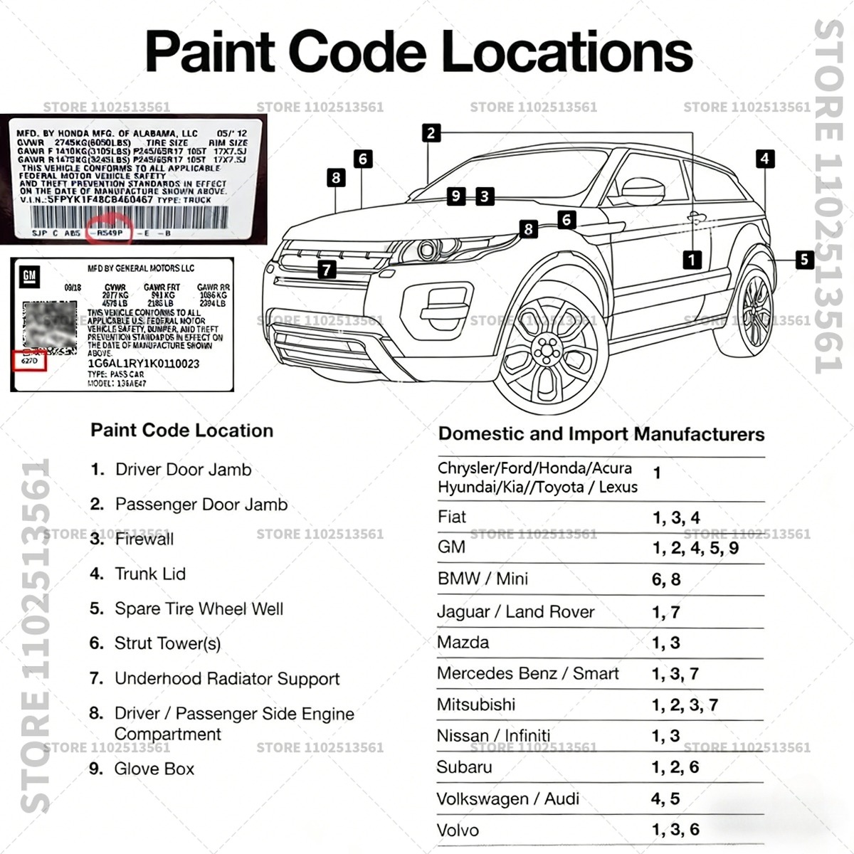 For Subaru WRX Scratch Removal - Makeup Photography Lighting recension och pris