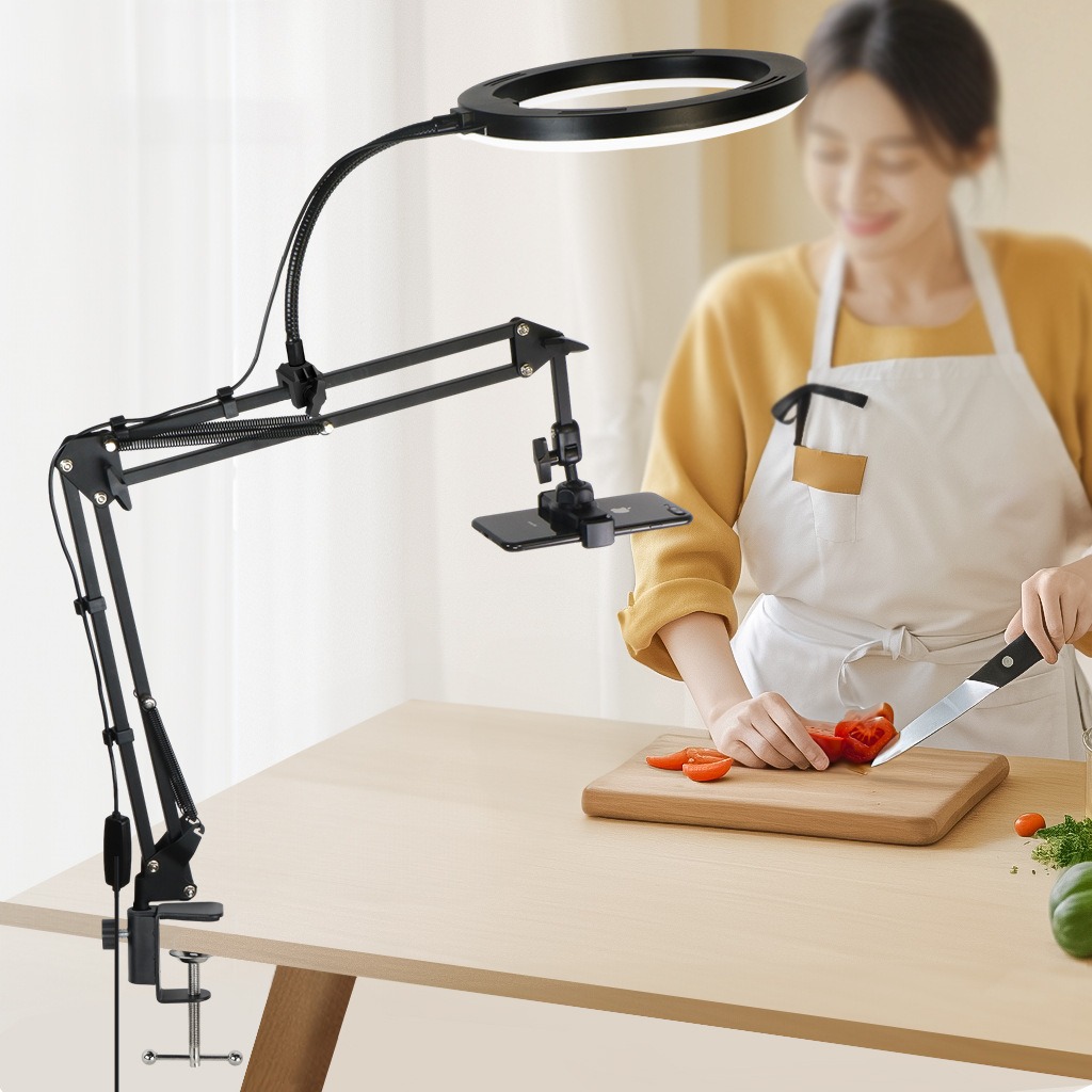Live Stand Mobile Phone Profes - Photography Lighting Overhead recension och pris