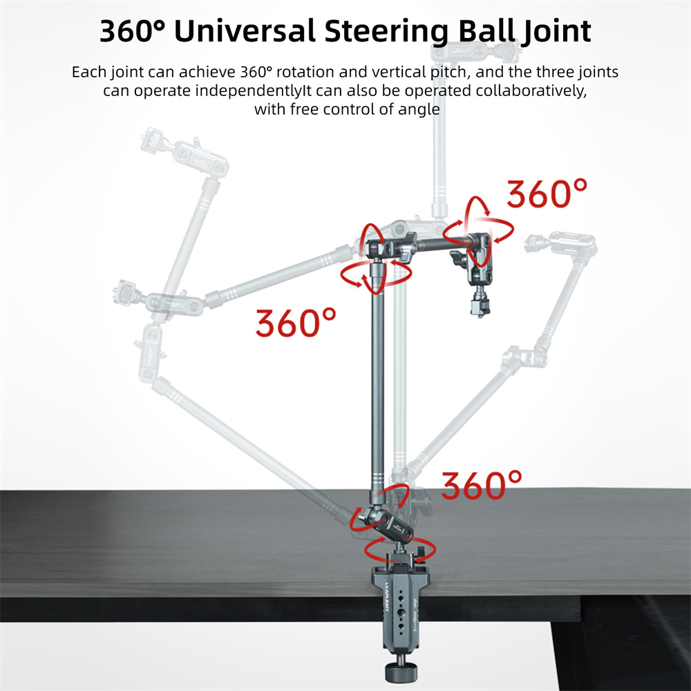 LEAPLIGHT Magic Arm W Clamp, O - Photography Lighting Overhead recension och pris