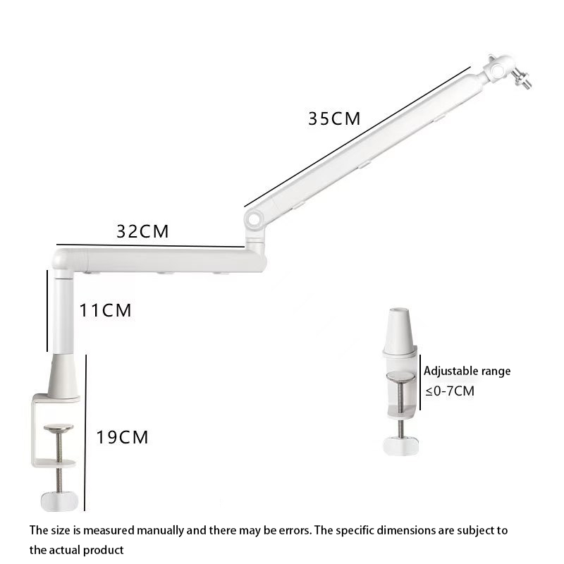 Adjustable Microphone Suspensi - Boom Arm Stand recension och pris