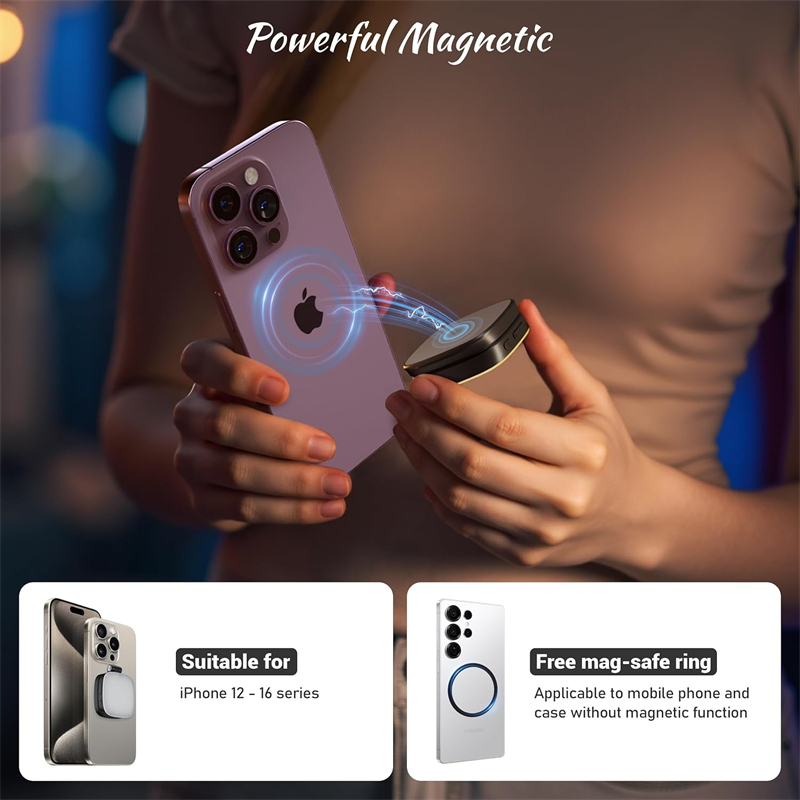 2 in 1 Folding Magnetic Phone  - Photography Lighting Brands recension och pris
