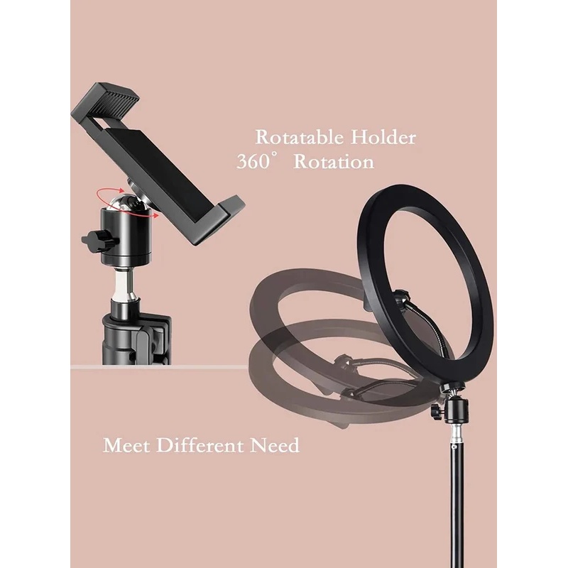 Desiontal 26cm Ring Light with - Makeup Photography Lighting recension och pris