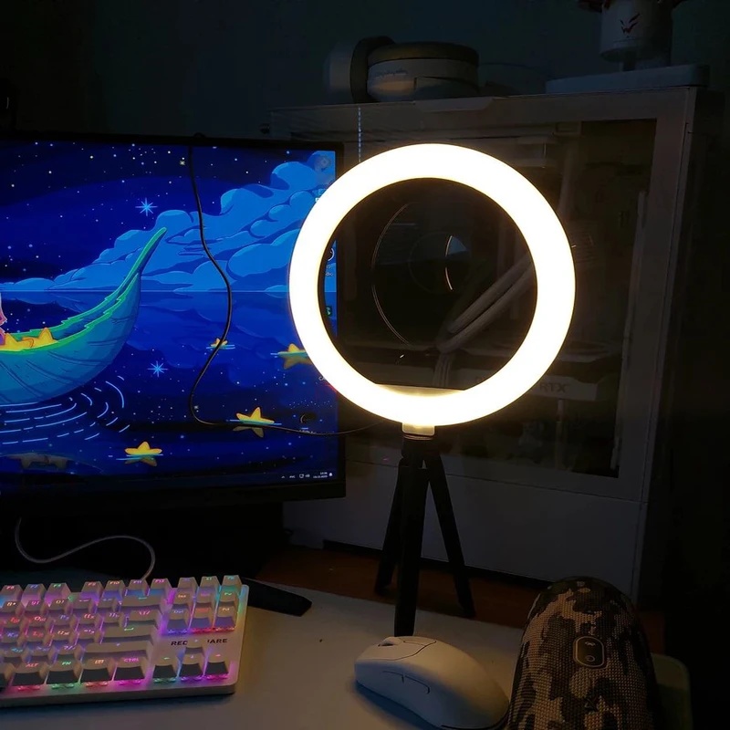 Desiontal 26cm Ring Light with - Makeup Photography Lighting recension och pris