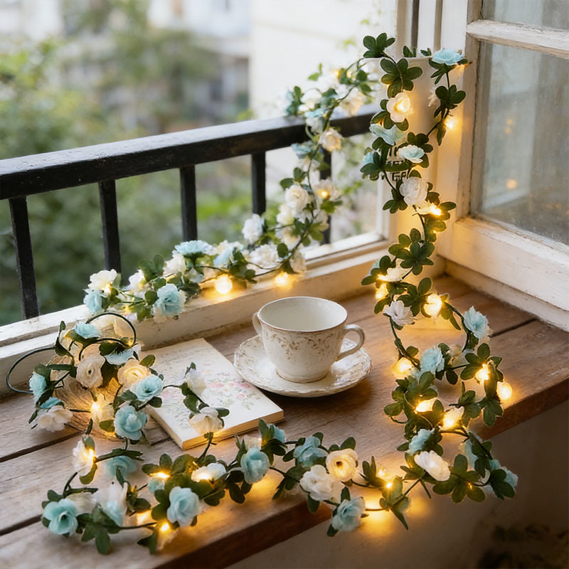3 Pack (2Flower Vine+1 LED Lig - Flower Photography Led Lighting Pack recension och pris