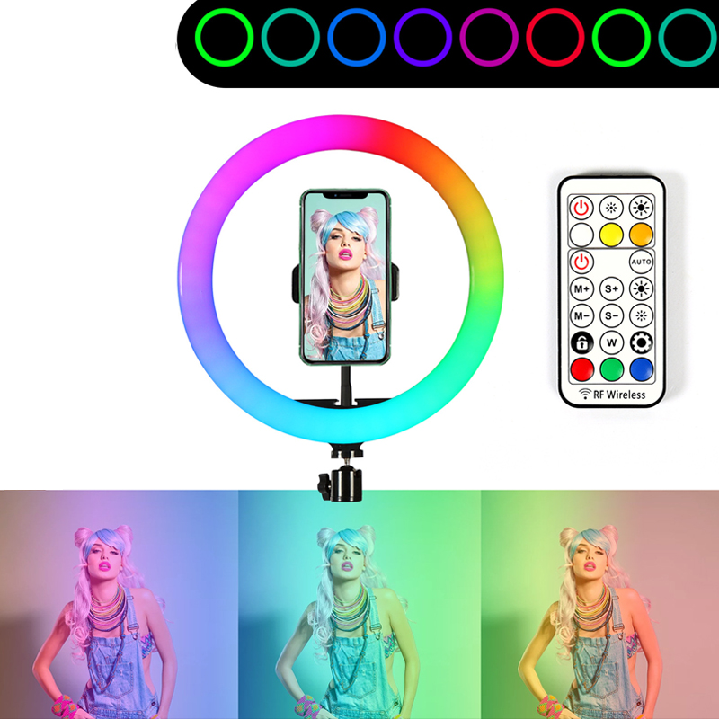 13inch RGB Led Selfie Ring Lig - Photography Lighting Overhead recension och pris