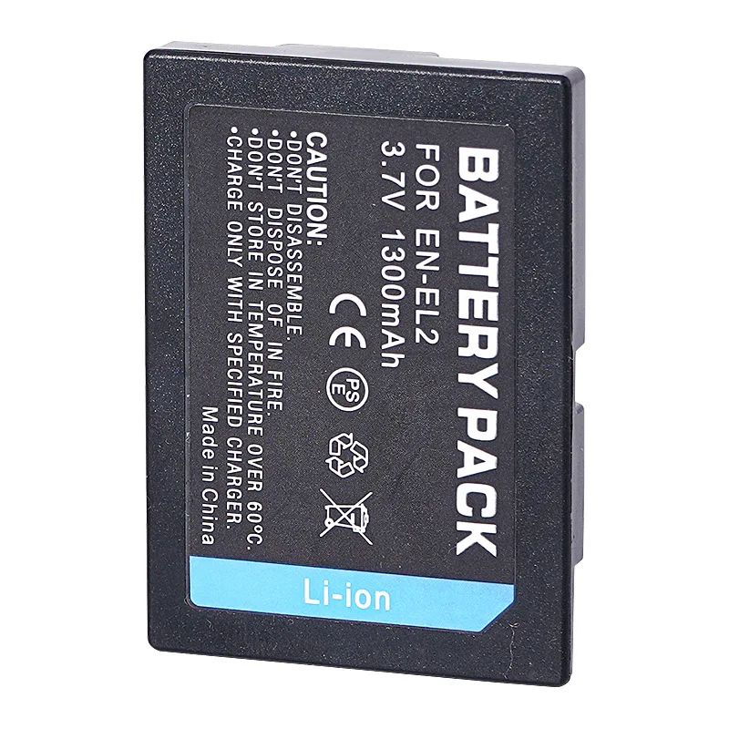EN-EL2 Camera Battery 1300mAh  - Nikon Camera D3500 recension och pris