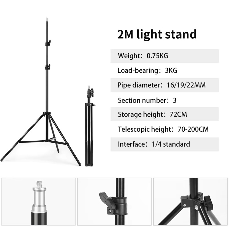 50x70cm Softbox Kit with E27 F - Photography Lighting Overhead recension och pris