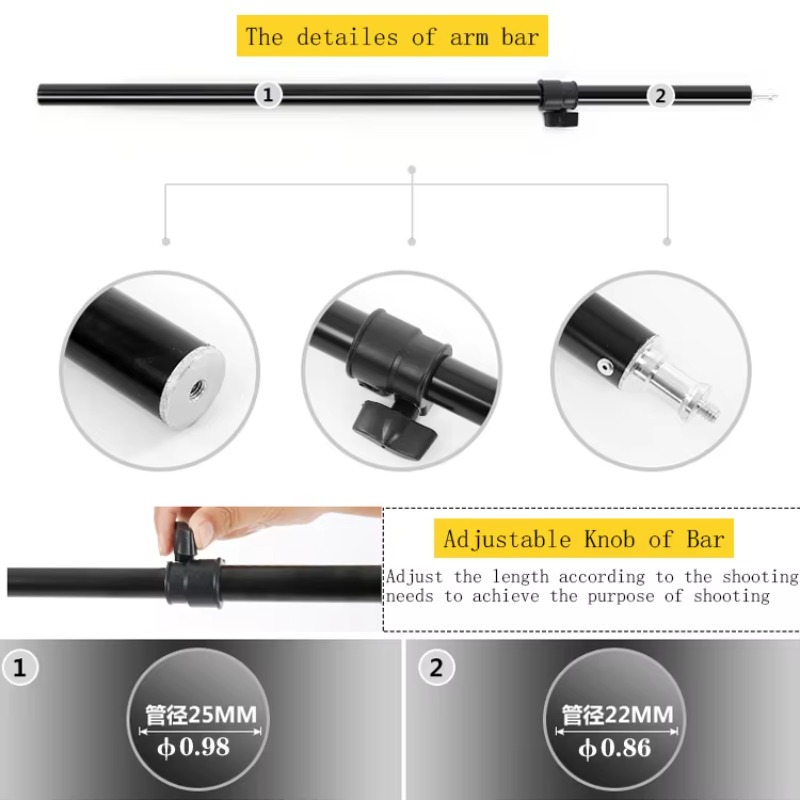 50x70cm Softbox Kit with E27 F - Photography Lighting Overhead recension och pris
