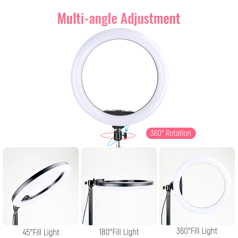 12inch RGB Led Ring Light With - Photography Lighting Overhead recension och pris